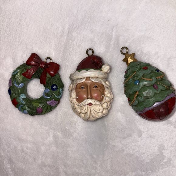 Jim Shore Christmas “Jingle All The Way” Sleigh With 3 Ornaments - Picture 2 of 16